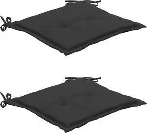 vidaXL Garden Chair Cushions 2 pcs Anthracite 50x50x4 cm Oxford Fabric