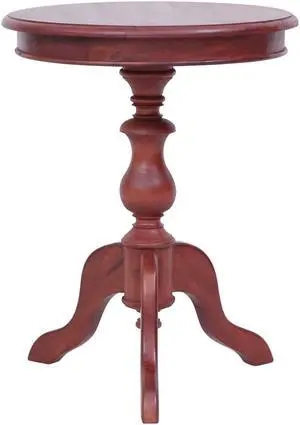 vidaXL Solid Mahogany Wood Side Table Brown End Accent Coffee Couch Table vidaXL Solid Mahogany Wood Side Table Brown End Accent Coffee Couch Table