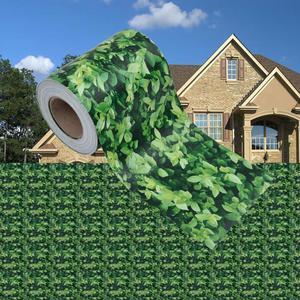 vidaXL Garden Privacy Screen Fence Screen Fabric Roll Sunscreen PVC Green