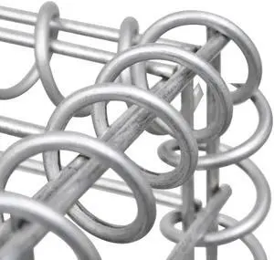 vidaXL Gabion Basket, Galvanized-Steel Gabion Wall/ Cage, 78.7''x11.8x39.4''