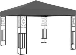 vidaXL Gazebo Canopy Tent Patio Pavilion Wedding Party Tent Anthracite Fabric