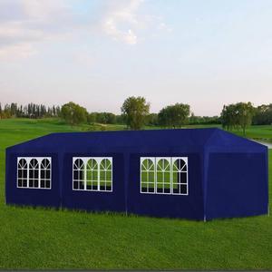 vidaXL Party Tent Outdoor Canopy Tent Patio Gazebo Sunshade for Garden Blue