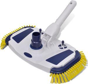vidaXL Pool Vacuum Head Vacuum Attachment Pool Cleaner Brush with Side Brush