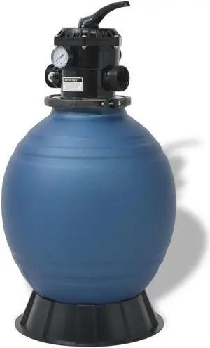 vidaXL Pool Sand Filter Sand Filter for Above Ground Pool with 6 Position Valve
