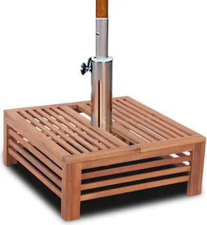 vidaXL Wooden Parasol Stand Cover vidaXL Wooden Parasol Stand Cover