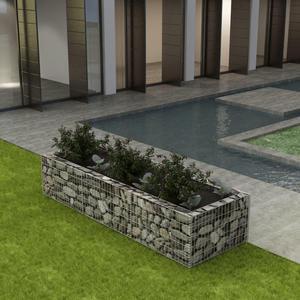 vidaXL Acacia Wood Outdoor Raised Bed Wooden Garden Flowers Plant Display