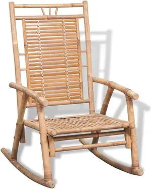 vidaXL Rocking Chair Bamboo