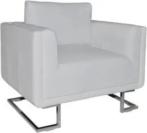 vidaXL Armchair Lounge Chair for Home Office Living Room Black Faux Leather