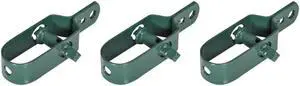 vidaXL 3x Wire Tensioner Iron Dark Green Tightener Strainer Fencing Ratchet