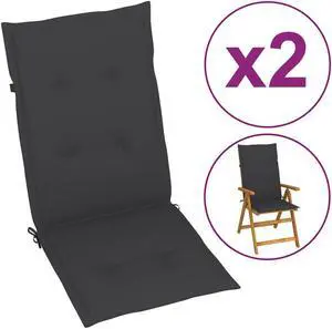 vidaXL Chair Cushion 3 Pcs Outdoor Pallet Seat Cushion Sofa Pad Cream Fabric