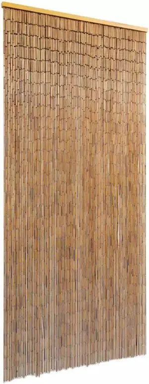 vidaXL Door Curtain Bamboo Fly Insect Mosquito Screen Room Divider Partition vidaXL Door Curtain Bamboo Fly Insect Mosquito Screen Room Divider Partition