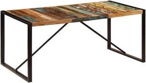 vidaXL Dining Table 70.9" Solid Reclaimed Wood Kitchen Dinner Dining Room Home