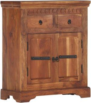 vidaXL Sideboard Cabinet Storage Sideboard for Living Room Solid Acacia Wood