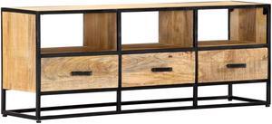 vidaXL TV Stand TV Unit Sideboard TV Console Media Cabinet Solid Mango Wood