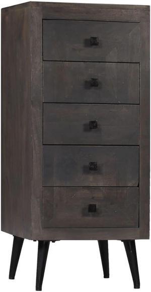 vidaXL Solid Acacia Wood Console Cabinet Home Sideboard Highboard TV Stand