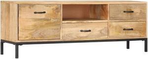 vidaXL TV Stand TV Unit Sideboard TV Console Media Cabinet Solid Mango Wood