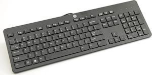 New HP 803181-001 Wired USB Slim Keyboard