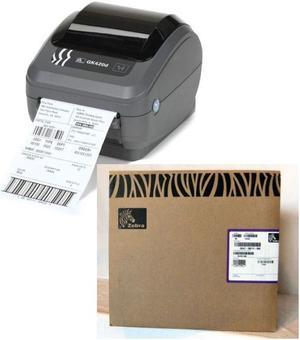 Zebra GK420d Direct Thermal Shipping Label Printer Complete Setup / 1 year warranty