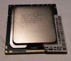 HP 2.66 GHz LGA 1366 X5650 Server Processor HP 2.66 GHz LGA 1366 X5650 Server Processor