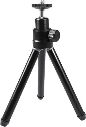 Portable and Extendable Webcam Tripod, AUSDOM Lightweight Mini Aluminum Tripod with 1/4'' Mounting Screw for Webcams, GoProdevices, Small Digital Dameras (not DSLRs) Portable and Extendable Webcam Tripod, AUSDOM Lightweight Mini Aluminum Tripod with 1/4'' Mounting Screw for Webcams, GoProdevices, Small Digital Dameras (not DSLRs)