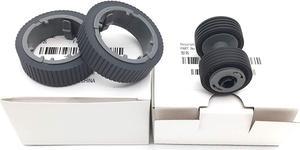 OKLILI PA03670-0001 PA03670-0002 Consumable Kit Pick Roller + Brake Roller Pickup Roller Compatible with fi-7160 fi-7260 fi-7140 fi-7240 fi-7180 fi-7280 fi-7300NX