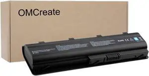 OMCreate Battery Compatible with HP 2000 Notebook PC 2000-2B19WM 2000-2C29WM 2000-2B09WM 2000-369WM 2000-365DX 2000-329WM 2000-2C29NR 2000-2d19WM 2000-299WM [11.1V;5200mAh/58wh;6-Cell]