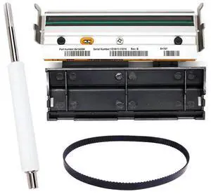 1set Printhead Print head+Roller+Printer Belt G79056-1M 79056M Compatible for Ze bra Z4M S4M 203dpi Thermal Label Printer