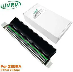 P1123335-012 Printhead for Ze bra ZT231 203dpi Replaceable Thermal Bar code Label Brand New Print Head Printer Accessories