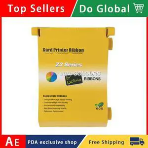 ZXP Series 3 Color YMCKO Ribbon for Ze bra ZXP3 Printer 800033-840 200 Prints,