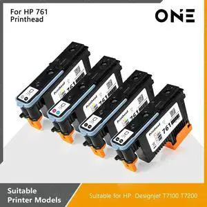 New For HP 761 762 Printhead CH645A CH646A CH647A CH648A Print Head For HP Designjet T7100 T7200 Printer (Y C/M GY/DGY MBK)