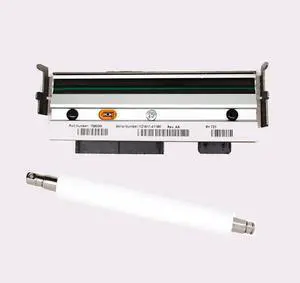 New Printhead & Platen Roller Compatible For Ze bra ZM400 Printer 79800M 203dpi