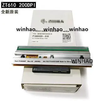 new original ZT610 203DPI print head P1083320-010 thermal printhead for Ze bra ZT610 Bar code printer