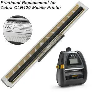 New Print Head Printhead 203dpi For Ze bra QLn420 Label Printer P/N P1050667-001