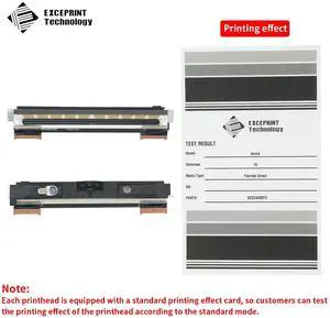 P1080383-416 300dpi Thermal Printhead for Ze bra ZD420D ZD620D Bar code Label Printer,Brand New