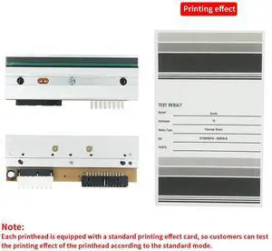 Brand New P1053360-019 Printhead for Ze bra 105SL PLUS Thermal Label Printer 300dpi