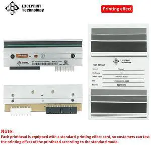 Brand New 300dpi Print Head for Ze bra ZT510 Thermal Bar code Label Printer,P/N:P1083347-006