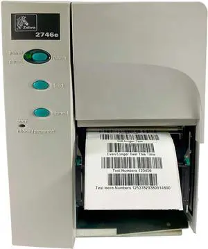 Ze bra 2746E - Ze bra 2746E THERMAL PRINTER