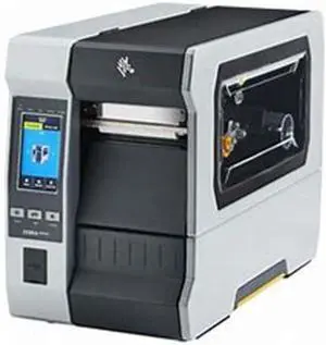 Ze bra ZT610 Thermal Transfer Label Printer Print Width 4 inches (104mm) USB 2.0 RS-232 Serial Port,Gigabit Ethernet,Bluetooth4.0 for Industrial Production ZT61043-T290100Z (300DPI with rewinder)