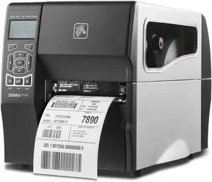 Ze bra Technologies ZT23042-T01200FZ Series ZT230 4" TT Tabletop Printer, 203 dpi Resolution, Tear, Power Cord with US Plug, Serial/USB/Internal net Print Server 10/100/Ethernet, ZPL