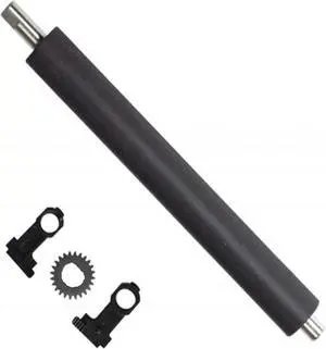 105934-034 Platen Roller with Bearings and Gear Compatible for Ze bra GK420D GX420D GK430D GX430D ZP450 ZP500 ZP505 ZP550 Thermal Label Printer
