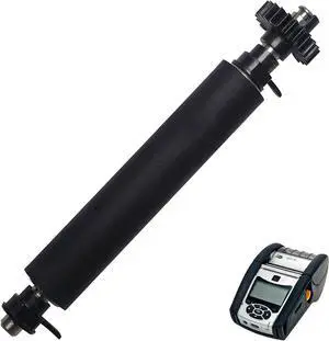 Platen Roller for Ze bra QLN220 ZR628 ZQ610 Mobile Thermal Bar code Label Printer,Label Maker Roller Support Printer (Includes Gear Parts)
