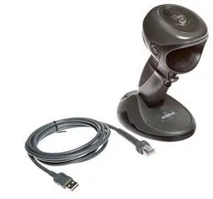 Ze bra Technologies DS9808-SR00007CNWR Series DS9808 Next-Generation Hybrid Presentation Imager, Standard Range, Scan ner Only, Checkpoint EAS, Requires Cable, Black