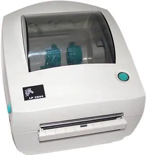 Ze bra LP2844 2844-20301-0001 Direct Thermal Bar code Label Printer Parallel Serial USB Peeler 203dpi