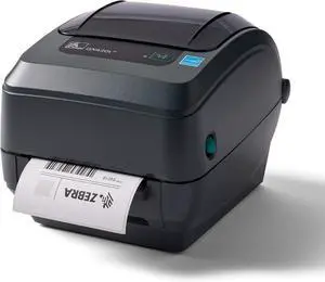 Ze bra GX420t Thermal Transfer Desktop Printer Print Width of 4 in USB Serial and Ethernet Port Connectivity Includes Peeler GX42-102411-000