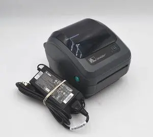 Ze bra - GK420d Direct Thermal Desktop Printer for Labels, Receipts, Bar codes, Tags, and Wrist Bands - Print Width of 4 in - USB and Ethernet Port Connectivity