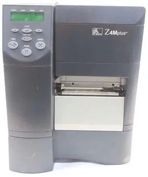 Ze bra Z4M00-2001-0000 Z4M Thermal Label Bar code Printer 90-264V-AC D581468