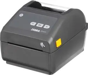 Ze bra ZD420d Direct Thermal Desktop Printer 203 dpi Print Width 4 in USB Ethernet ZD42042-D01E00EZ