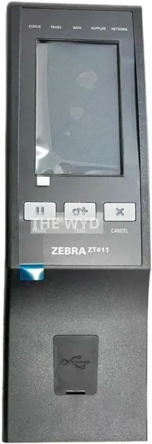 Genuine Front Control Panel for Ze bra ZT411 Thermal Bar code Label Printer P1105147-001