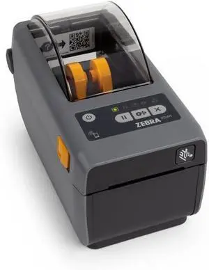 Ze bra Direct Thermal Printer ZD411; 300 dpi, USB, USB Host, Ethernet, BTLE5, US Cord, Swiss Font, EZPL