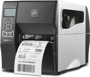 Ze bra ZT230 ZT23042-D01200FZ Ethernet, USB & Serial Printer W/Print